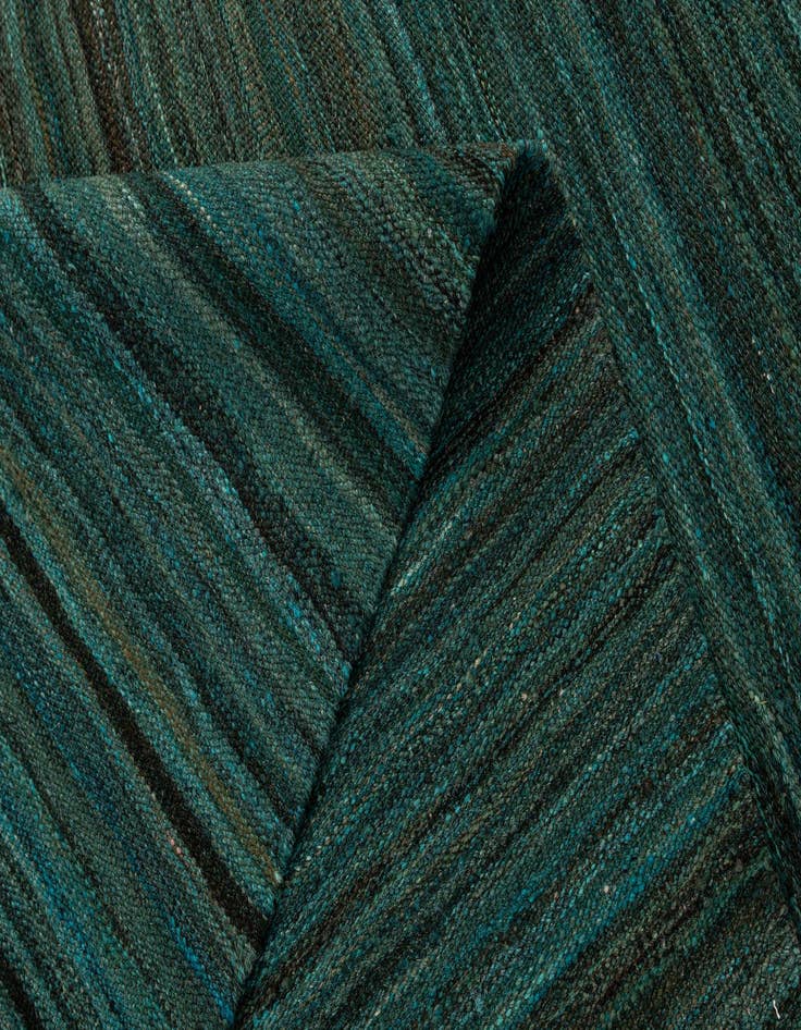 Detail image of 6' 7 x 9' 8  Hand Woven Kilim Modern Wool Rug