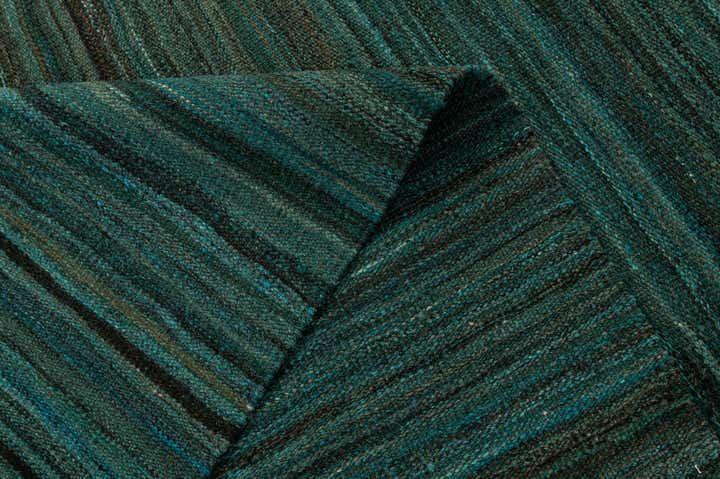 6' 7 x 9' 8 Hand Woven Kilim Modern Wool Rug