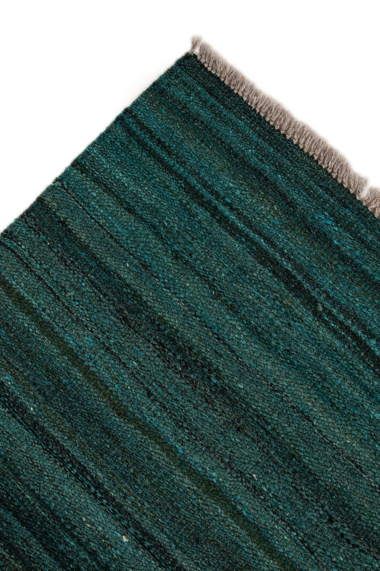 6' 7 x 9' 8 Hand Woven Kilim Modern Wool Rug