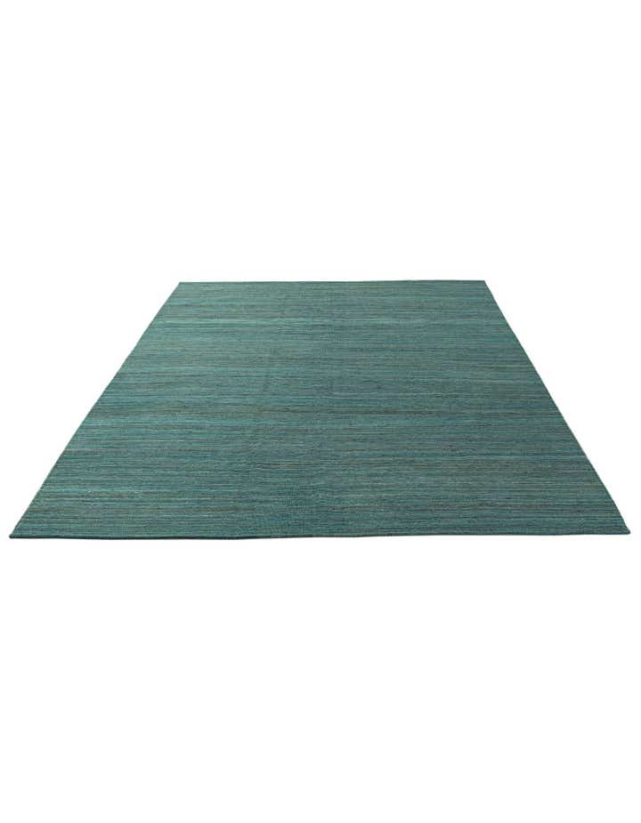 6' 8 x 9' 4 Hand Woven Kilim Modern Wool Rug
