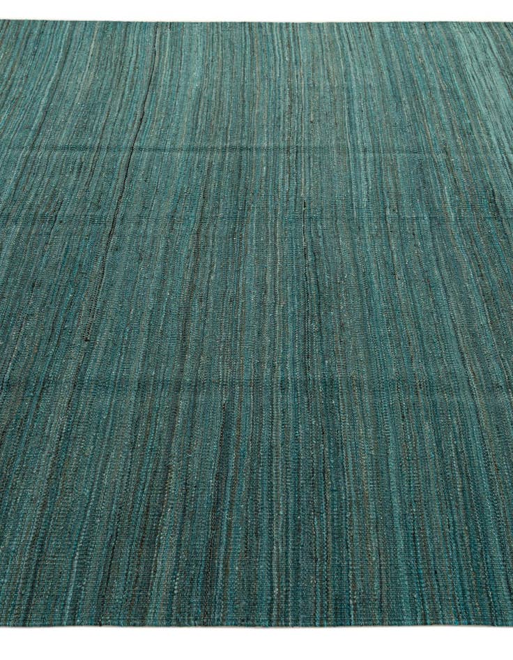 Detail image of 6' 8 x 9' 4  Hand Woven Kilim Modern Wool Rug