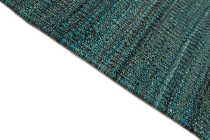 6' 8 x 9' 4 Hand Woven Kilim Modern Wool Rug