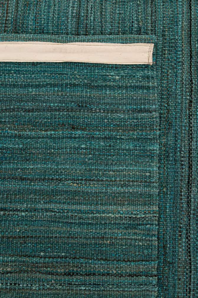 6' 8 x 9' 4 Hand Woven Kilim Modern Wool Rug