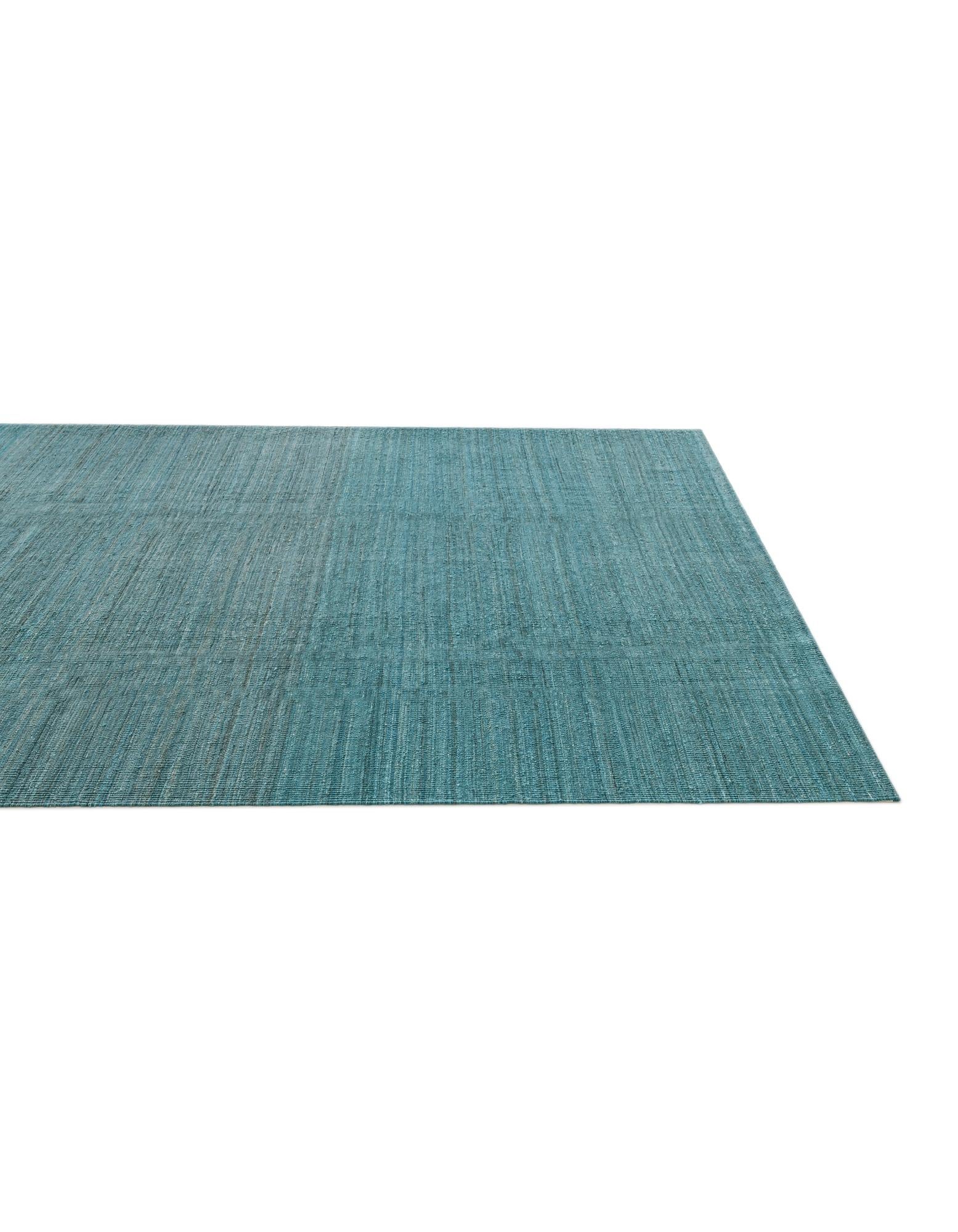6' 8 x 9' 5 Hand Woven Kilim Modern Wool Rug