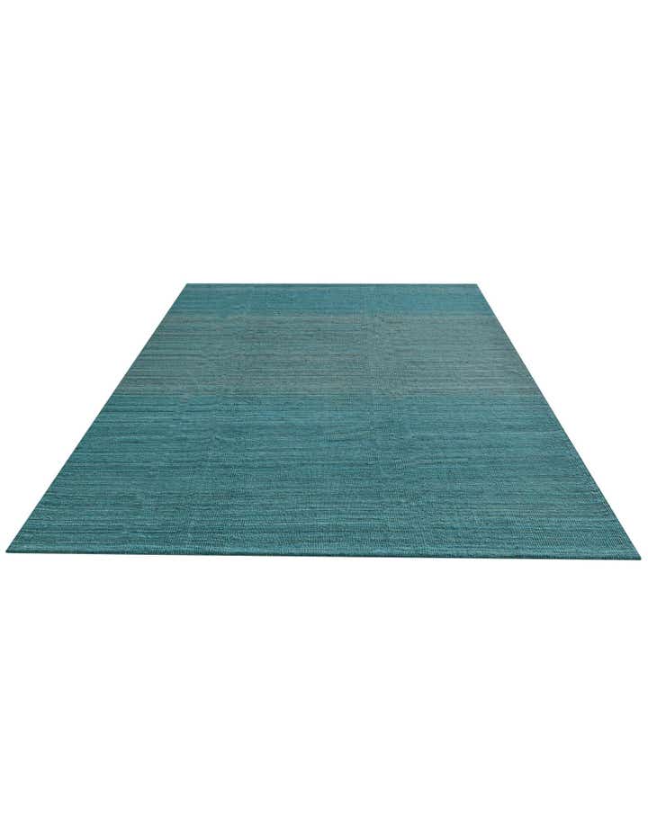 6' 8 x 9' 5 Hand Woven Kilim Modern Wool Rug