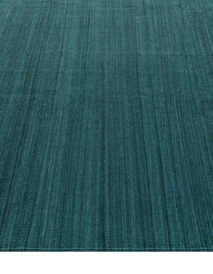 Detail image of 6' 10 x 9' 7  Hand Woven Kilim Modern Wool Rug