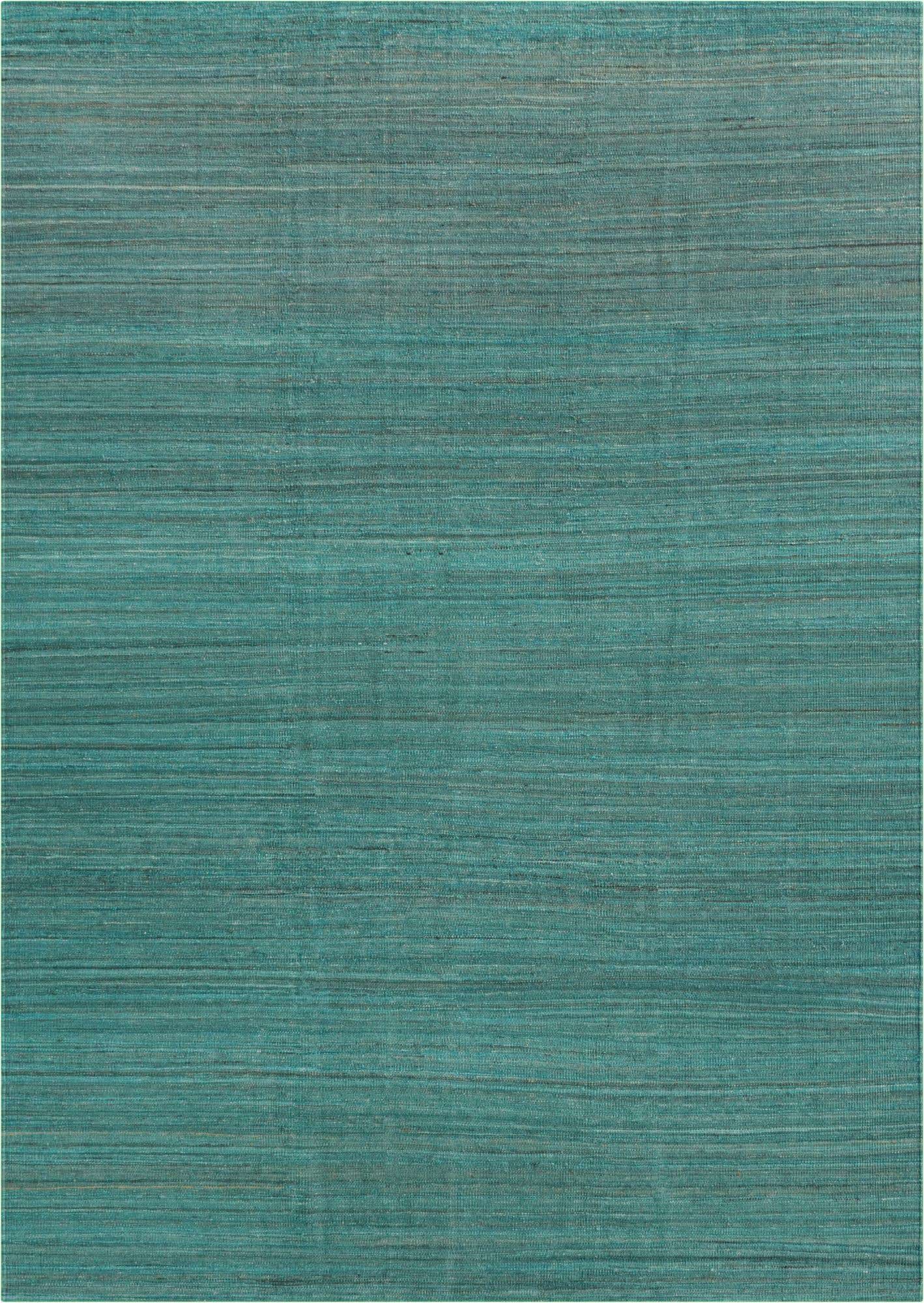 6' 10 x 9' 7 Hand Woven Kilim Modern Wool Rug