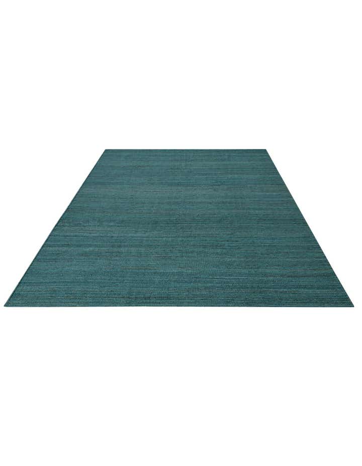 6' 9 x 9' 6 Hand Woven Kilim Modern Wool Rug