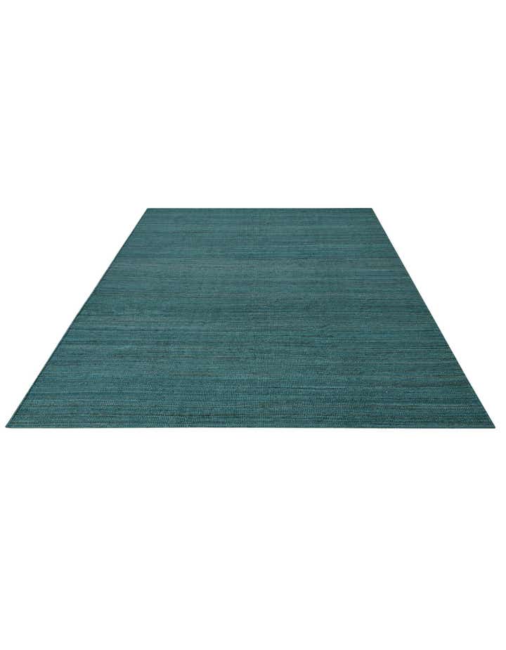 6' 9 x 9' 6 Hand Woven Kilim Modern Wool Rug