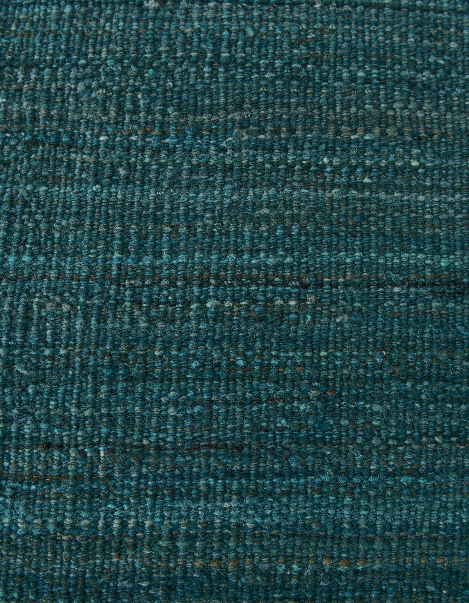 6' 9 x 9' 6 Hand Woven Kilim Modern Wool Rug