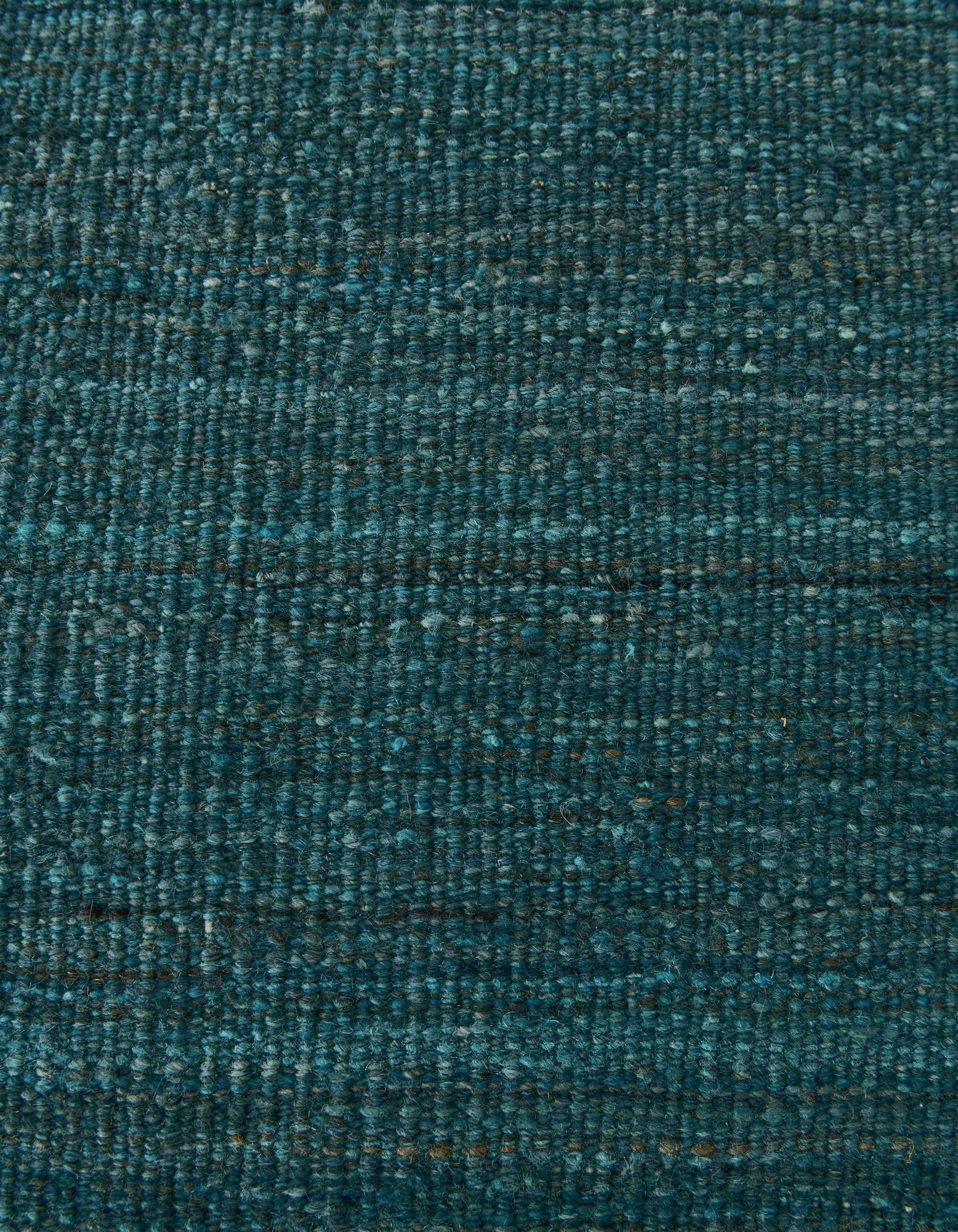 6' 9 x 9' 6 Hand Woven Kilim Modern Wool Rug