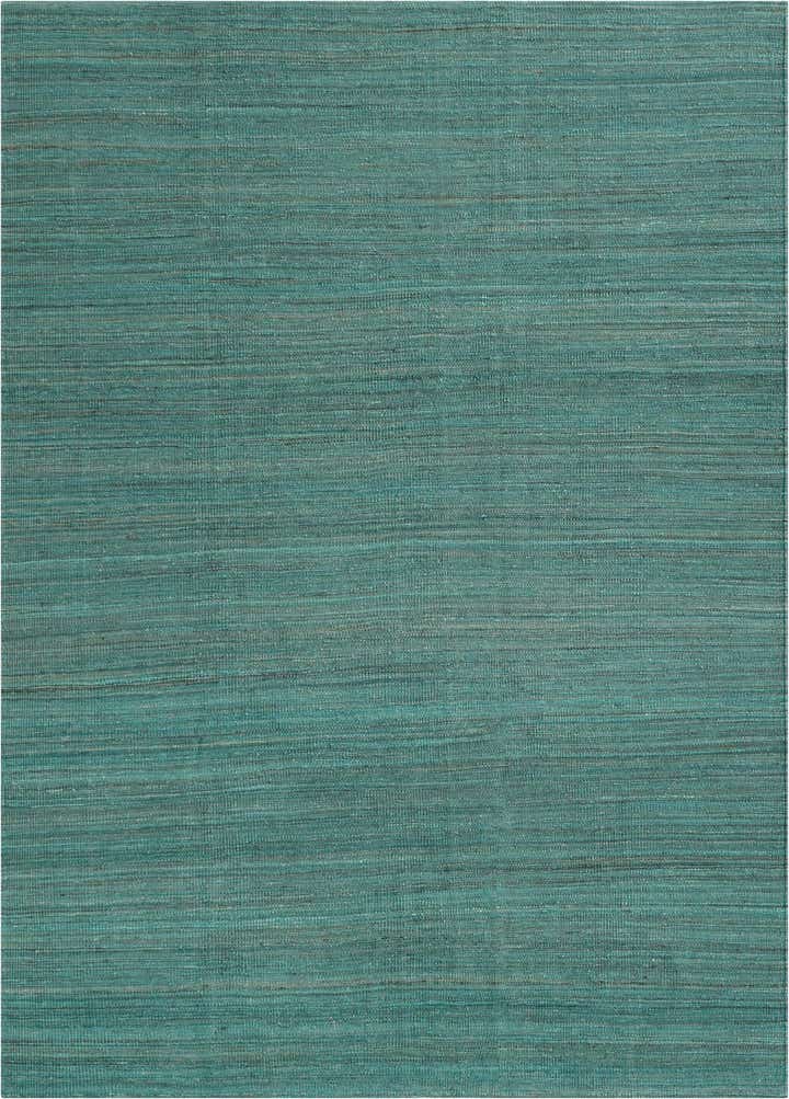 6' 9 x 9' 6 Hand Woven Kilim Modern Wool Rug