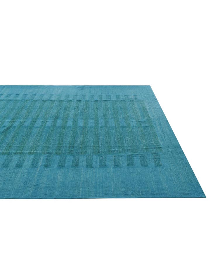 Detail image of 8' 2 x 10' 10 Hand Woven Kilim Modern Wool Rug