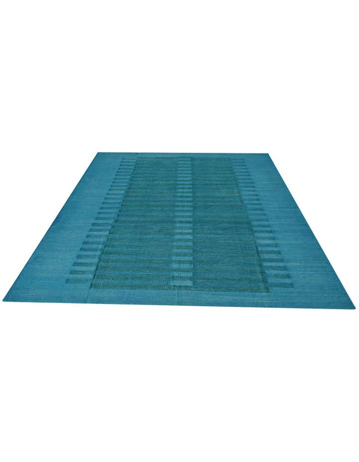 8' 2 x 10' 10 Hand Woven Kilim Modern Wool Rug