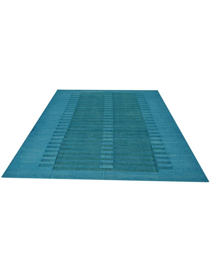 Detail image of 8' 2 x 10' 10 Hand Woven Kilim Modern Wool Rug