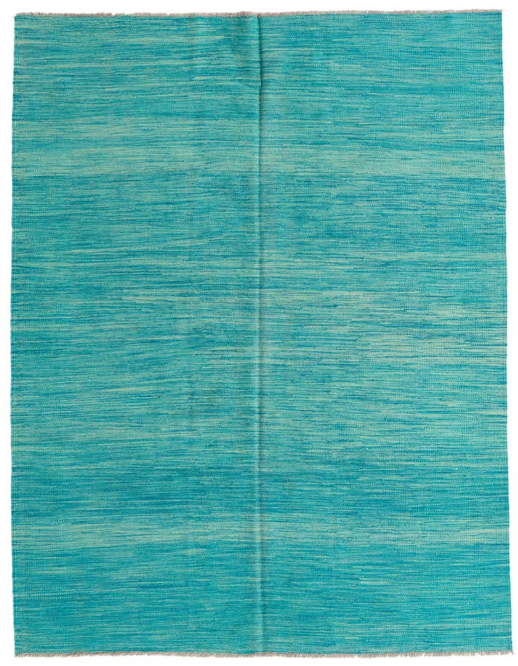 Detail image of 5' 5 x 8' Hand Woven Kilim Modern Wool Rug