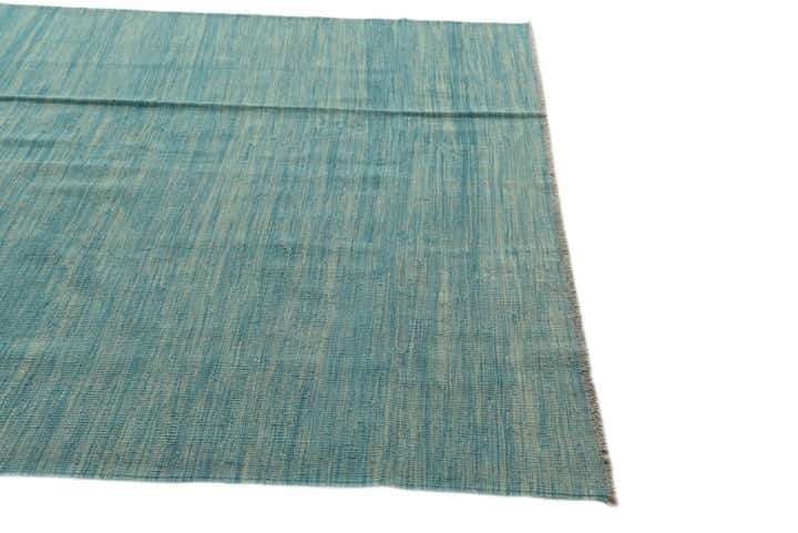 5' 5 x 8' Hand Woven Kilim Modern Wool Rug