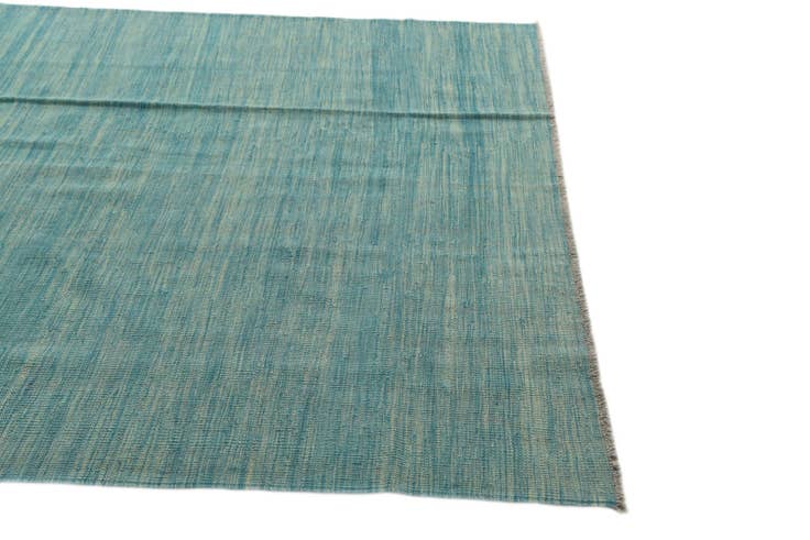 Detail image of 5' 5 x 8' Hand Woven Kilim Modern Wool Rug