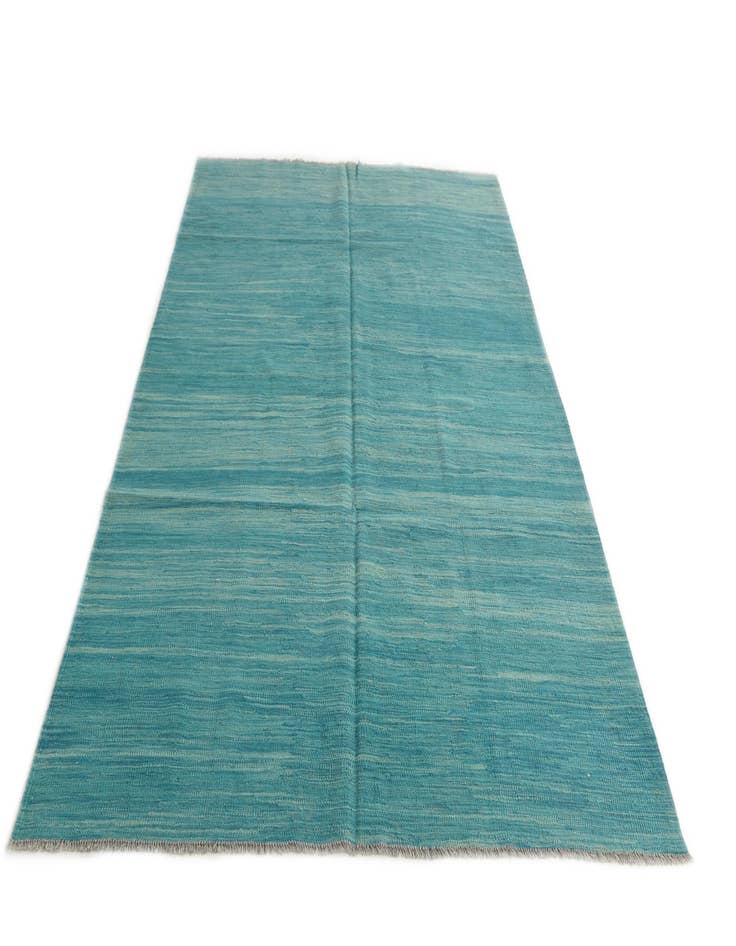 Detail image of 5' 4 x 8'  Hand Woven Kilim Modern Wool Rug