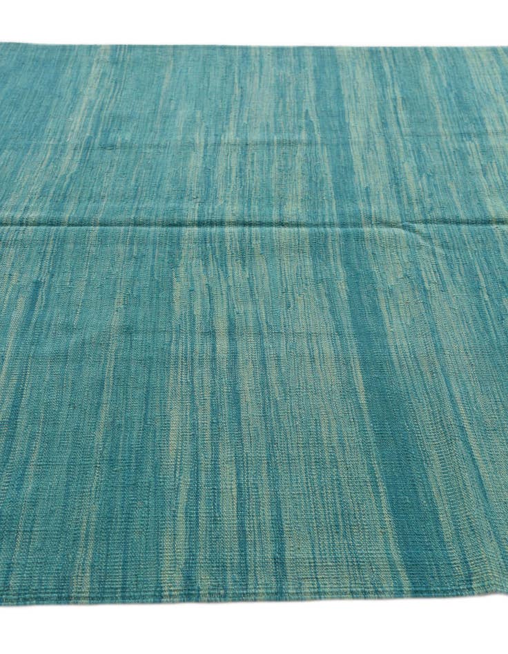 Detail image of 5' 4 x 8'  Hand Woven Kilim Modern Wool Rug