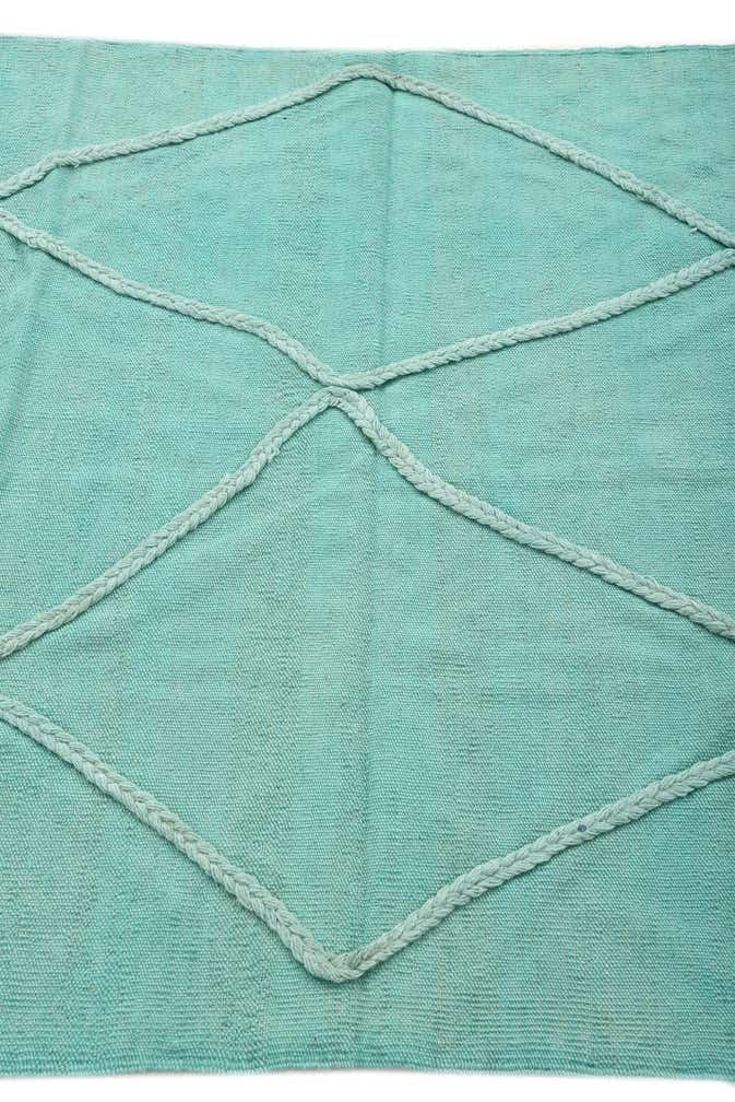 3' 6 x 4' 9 Hand Woven Kilim Modern Wool Rug
