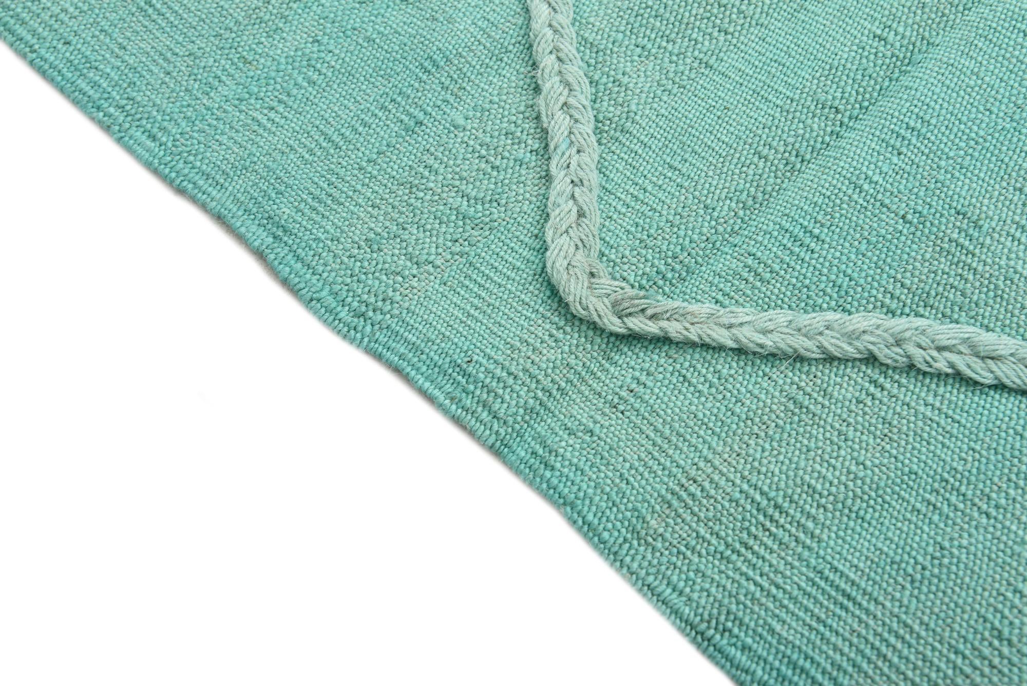 3' 6 x 4' 9 Hand Woven Kilim Modern Wool Rug