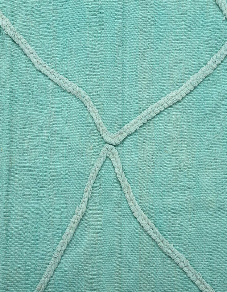 Detail image of 3' 6 x 4' 9  Hand Woven Kilim Modern Wool Rug