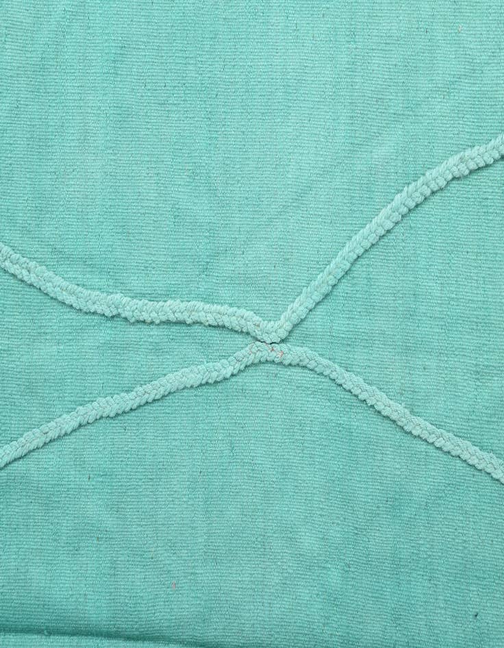 Detail image of 5' 2 x 6' 7  Hand Woven Kilim Modern Wool Rug