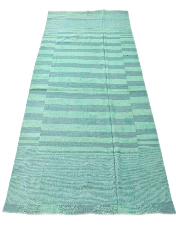 Detail image of 5' 7 x 7' 6  Hand Woven Kilim Modern Wool Rug