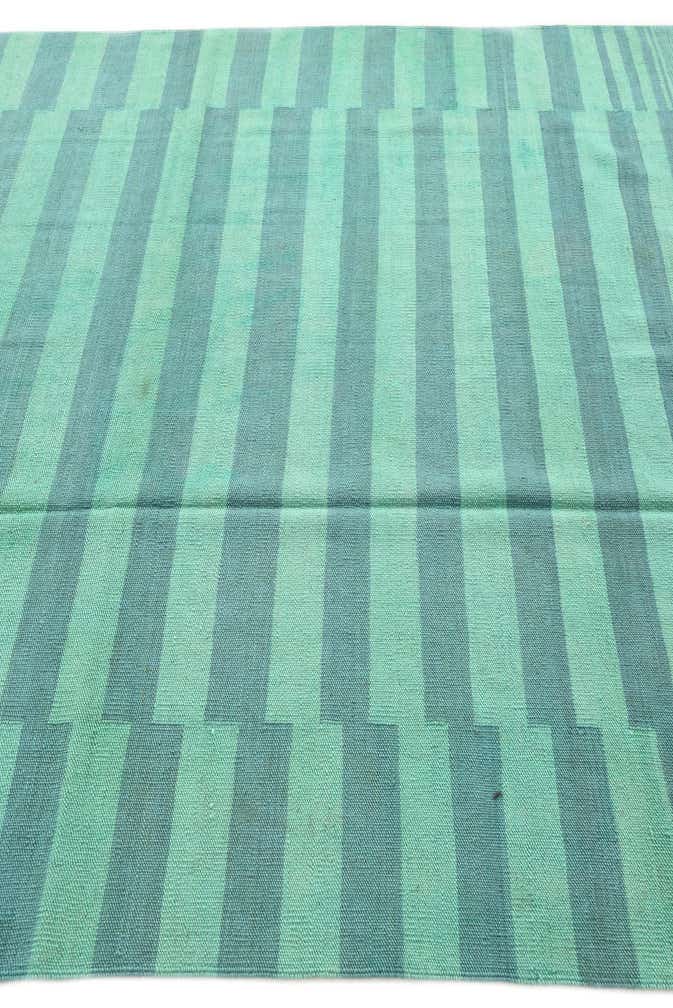 5' 7 x 7' 6 Hand Woven Kilim Modern Wool Rug