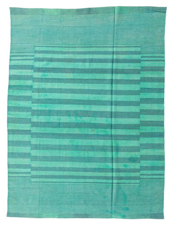Detail image of 5' 7 x 7' 6 Hand Woven Kilim Modern Wool Rug