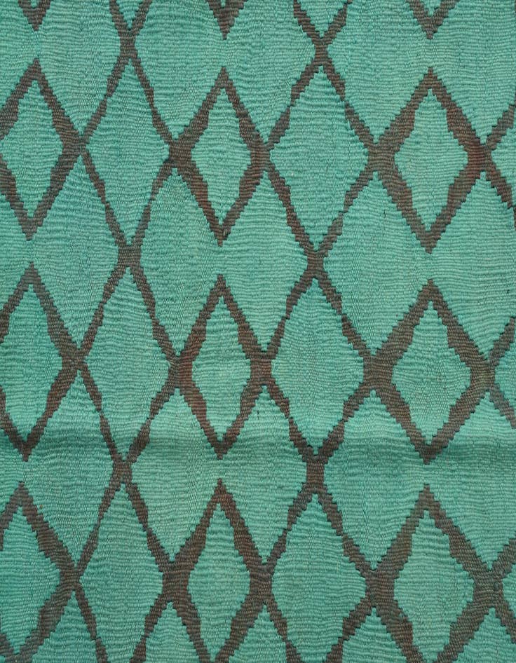 Detail image of 6' 1 x 7' 5  Hand Woven Kilim Modern Wool Rug