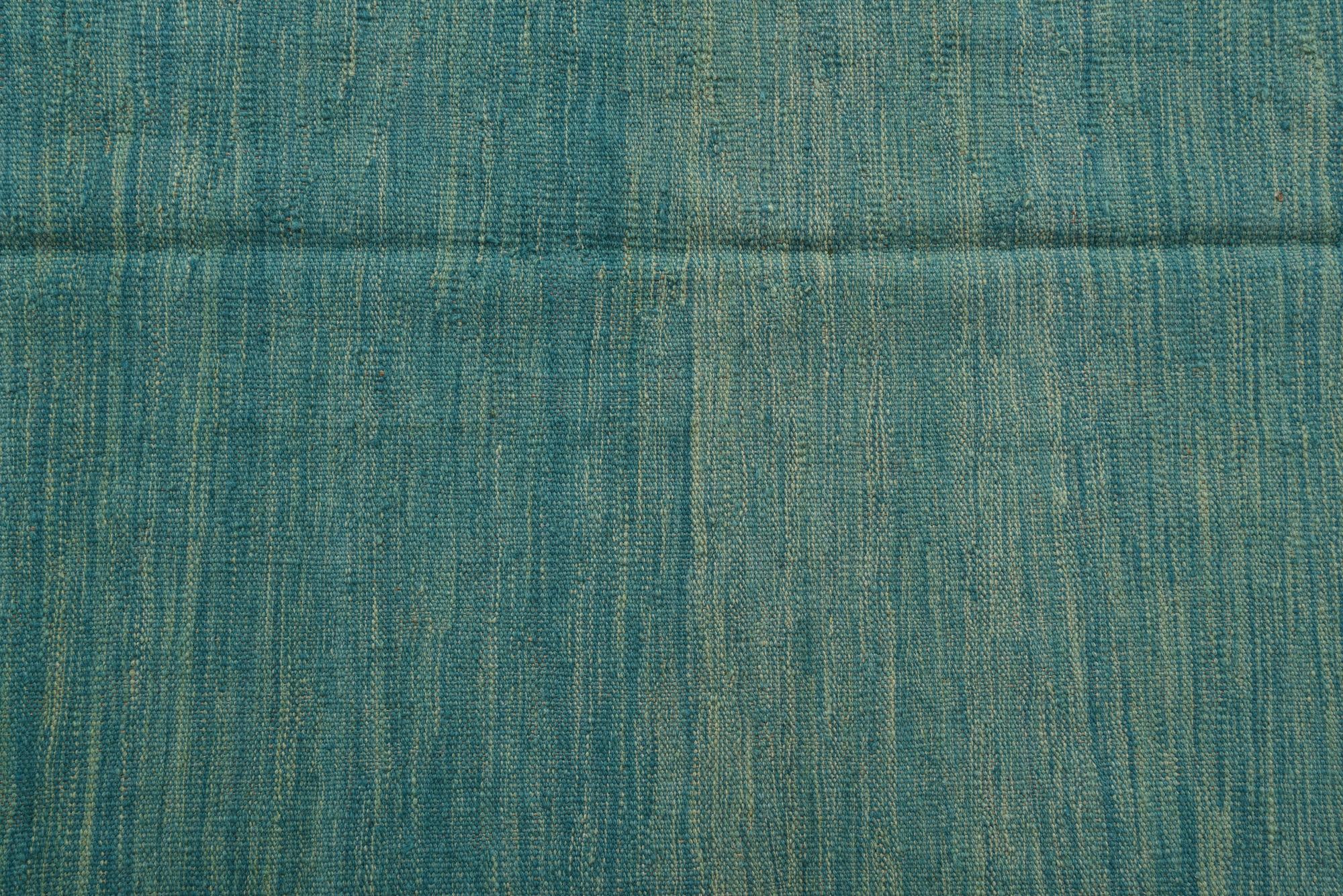 4' 10 x 6' 6 Hand Woven Kilim Modern Wool Rug