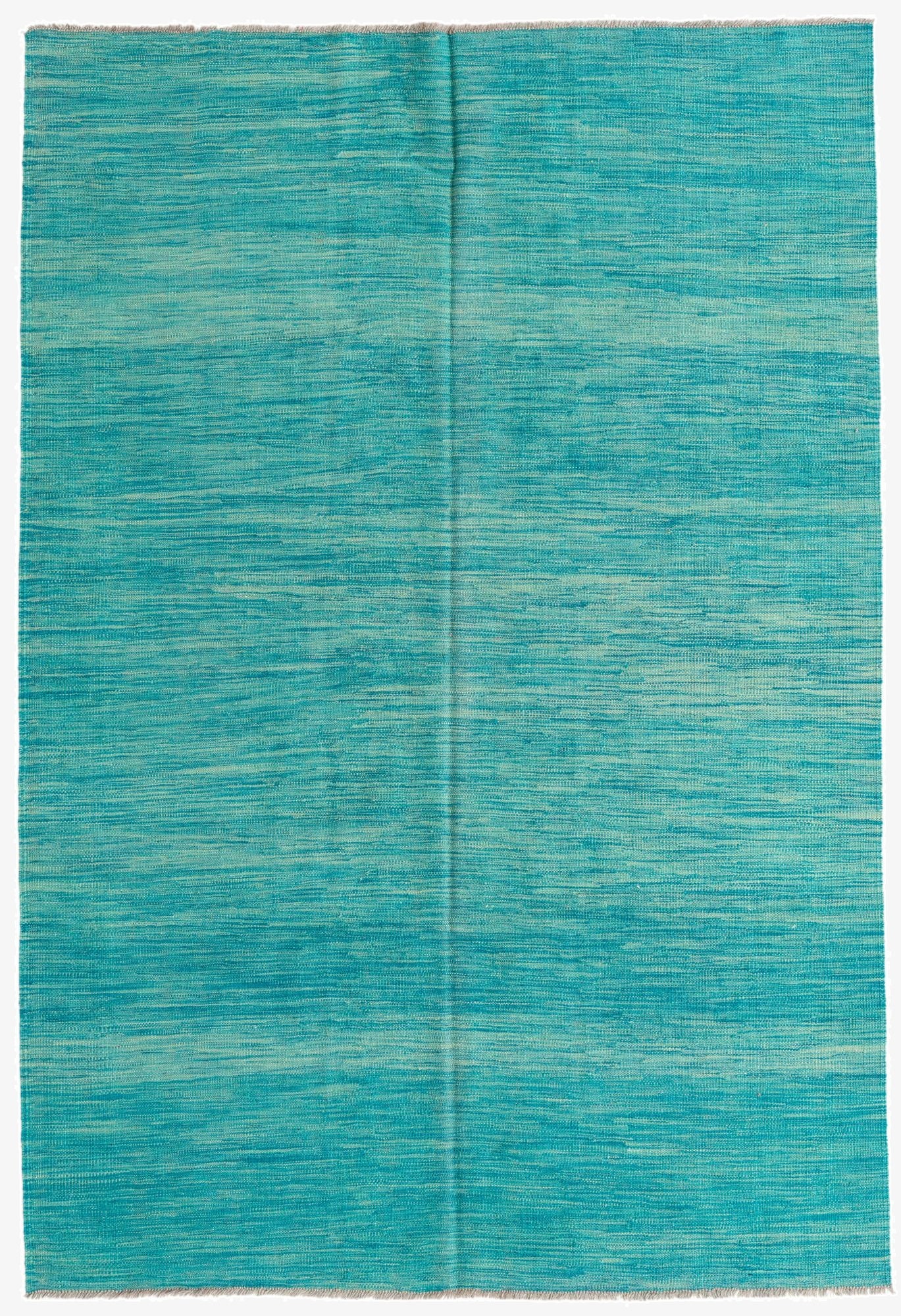 5' 5 x 8'  Hand Woven Kilim Modern Wool Rug