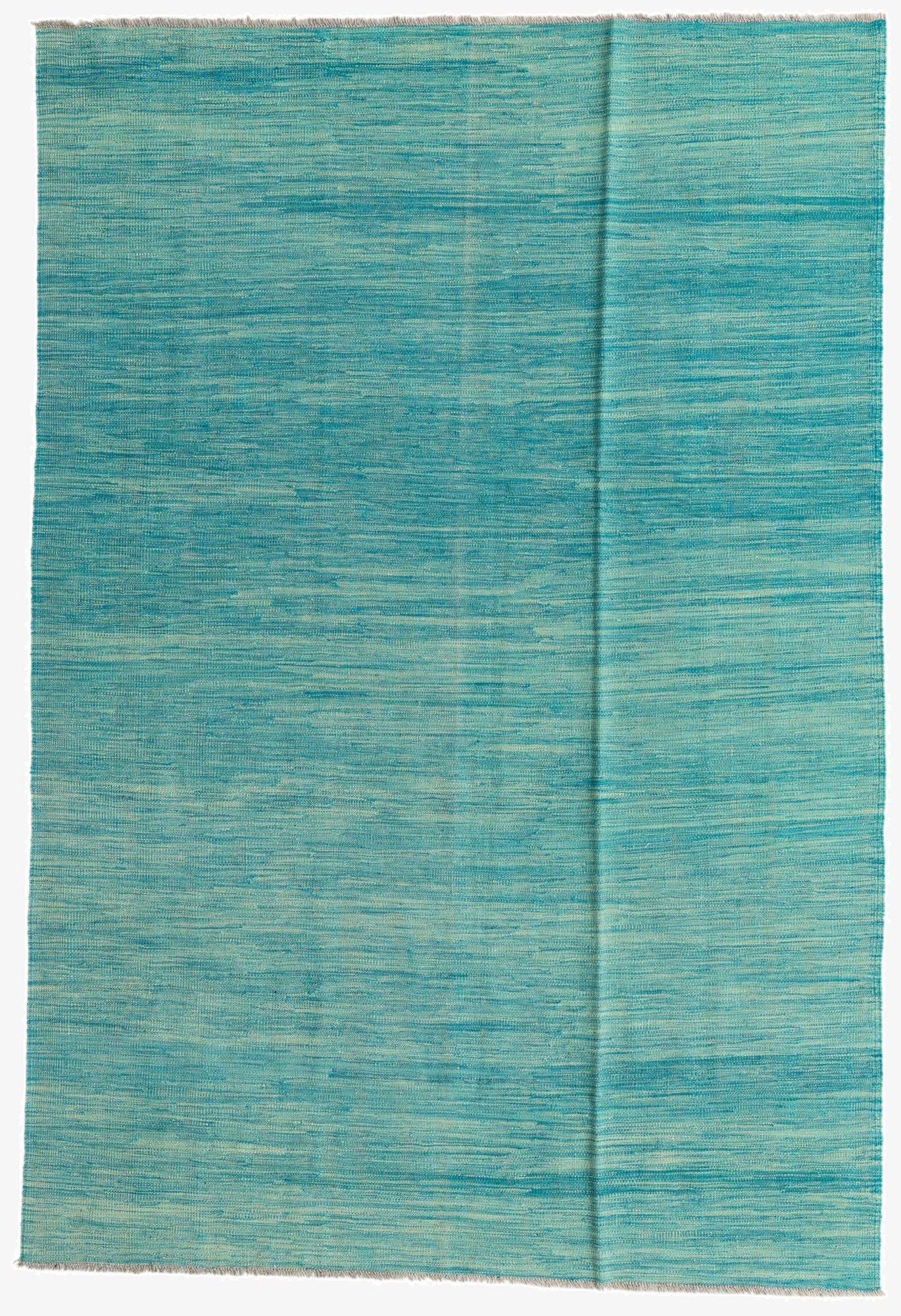 5' 5 x 8'  Hand Woven Kilim Modern Wool Rug