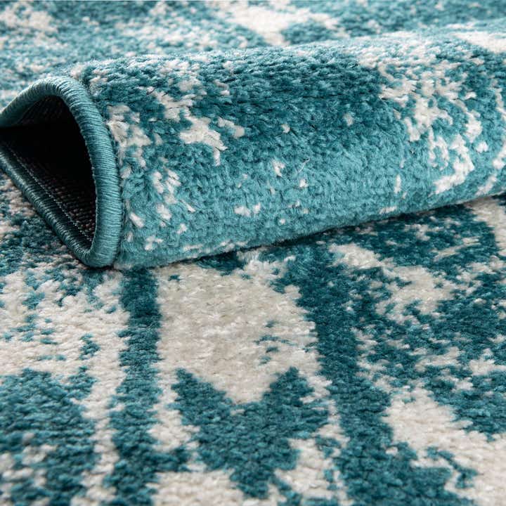 Custom Turquoise Lennon Alfombra