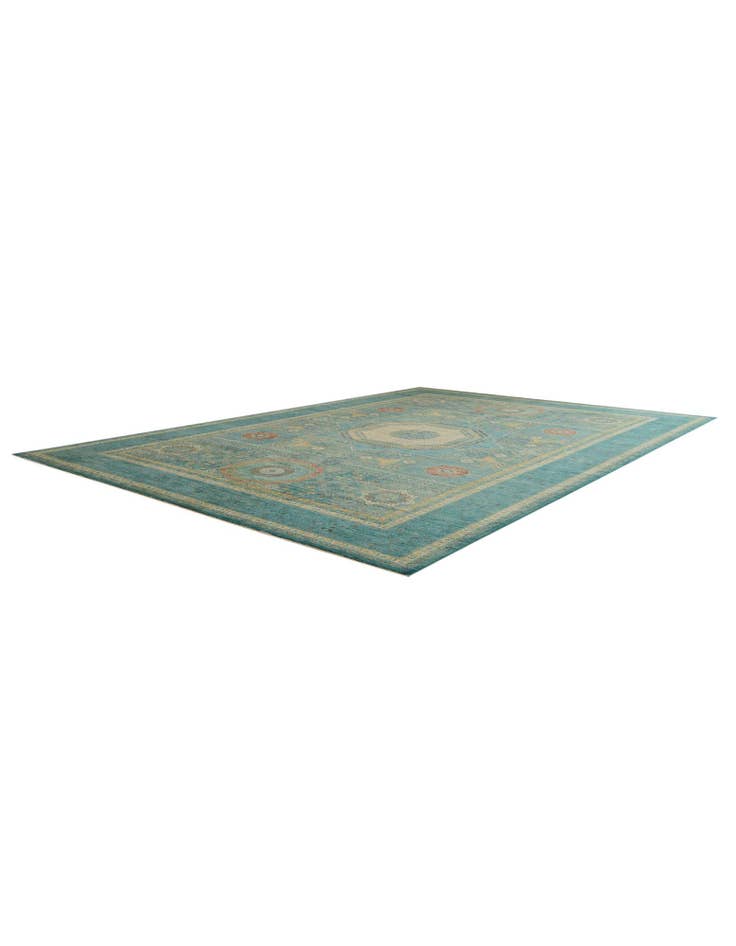 Detail image of 12' x 17' 7 Hand Knotted Mamluk Ziegler Oriental Rug
