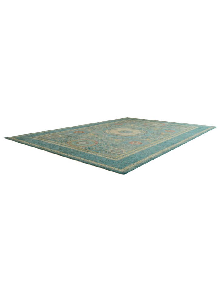 Detail image of 12' x 17' 7 Hand Knotted Mamluk Ziegler Oriental Rug
