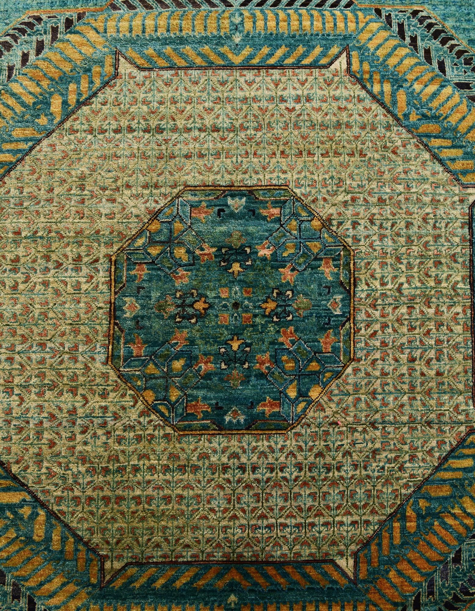 12' x 17' 7 Hand Knotted Mamluk Ziegler Oriental Rug