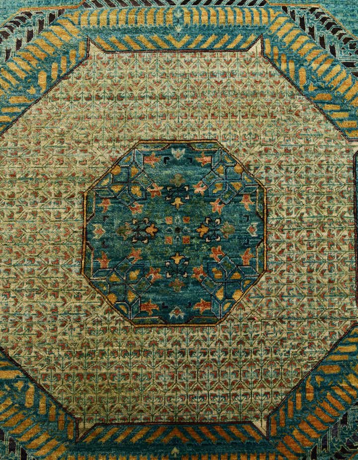 12' x 17' 7 Hand Knotted Mamluk Ziegler Oriental Rug