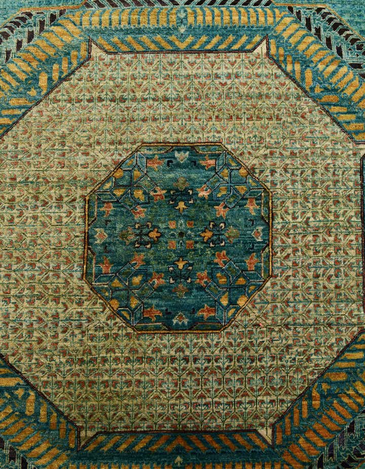 12' x 17' 7 Hand Knotted Mamluk Ziegler Oriental Rug