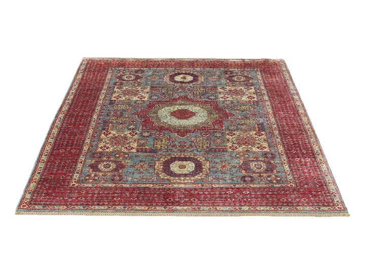 5' 1 x 6' 2 Hand Knotted Mamluk Ziegler Rug