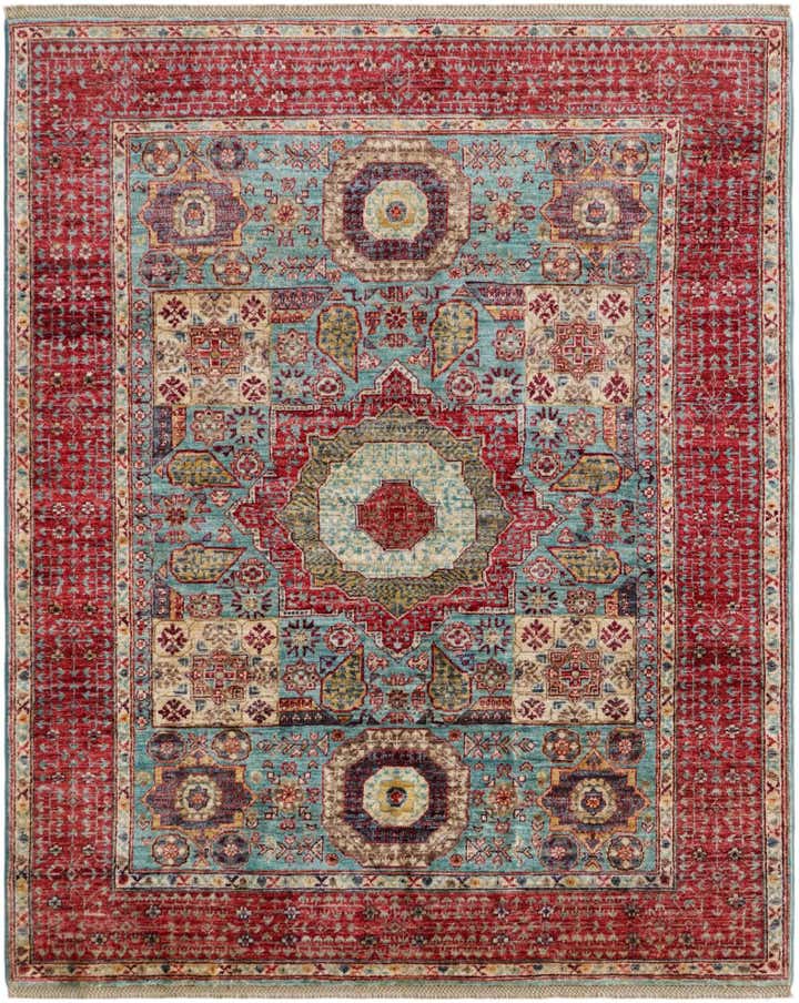 5' 1 x 6' 2 Hand Knotted Mamluk Ziegler Rug