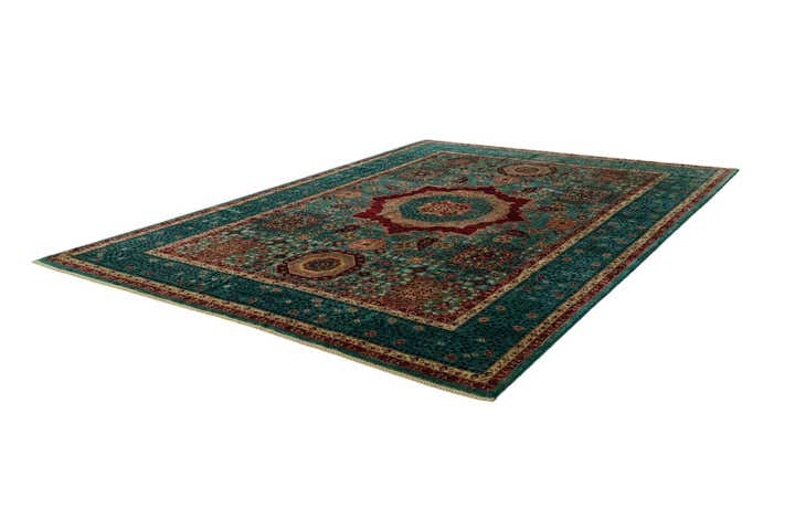 9' x 12' 5 Hand Knotted Mamluk Ziegler Rug