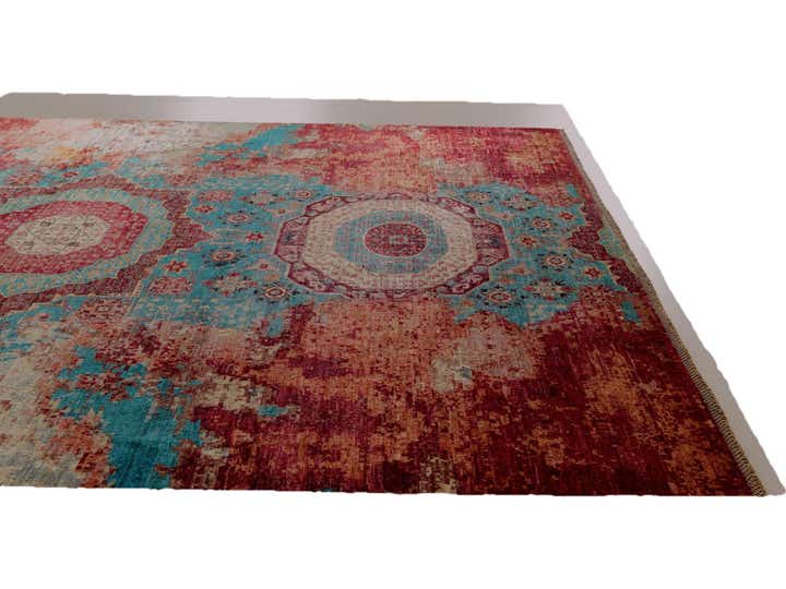 8' 11 x 11' 11 Hand Knotted Mamluk Ziegler Rug