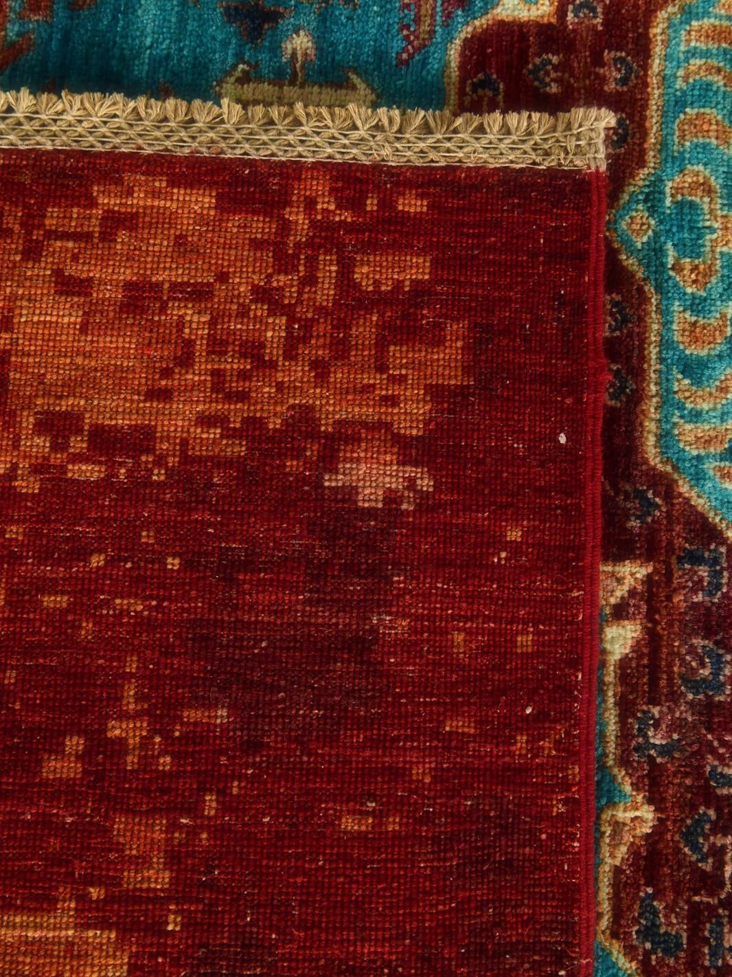8' 11 x 11' 11 Hand Knotted Mamluk Ziegler Rug
