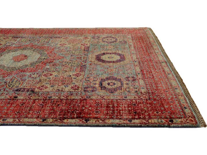 5' x 6' 5 Hand Knotted Mamluk Ziegler Rug