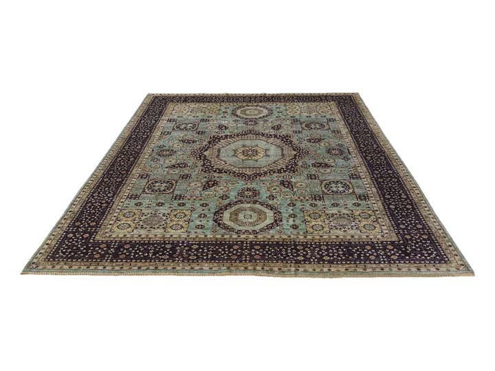 9' x 11' 1 Hand Knotted Mamluk Ziegler Rug