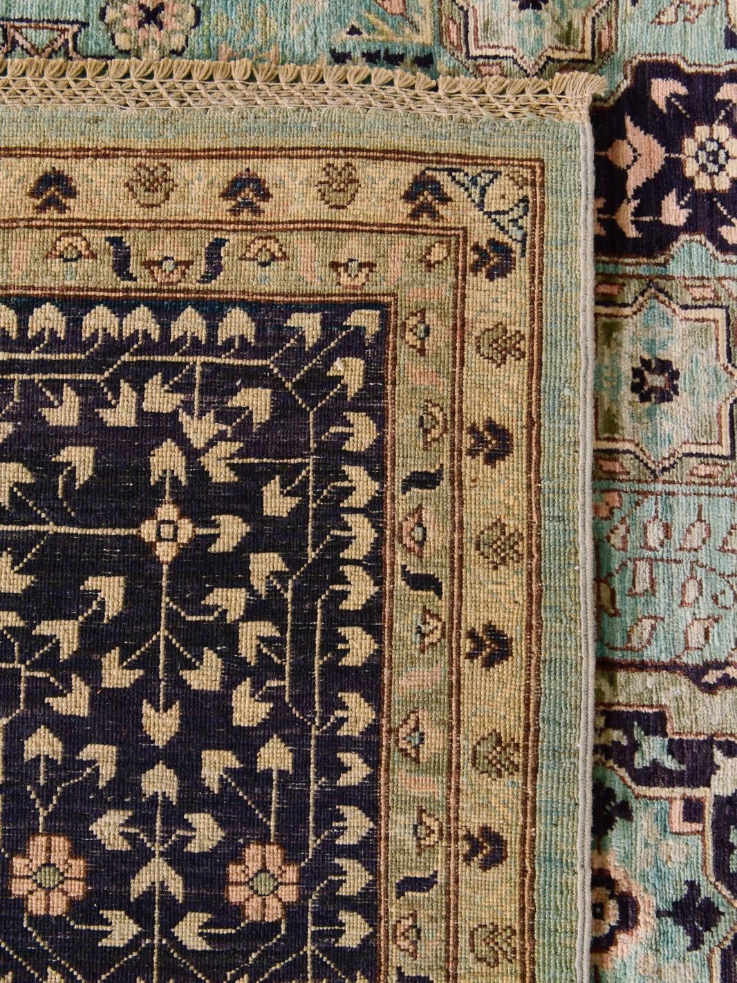 275cm x 340cm Hand Knotted Mamluk Ziegler Rug