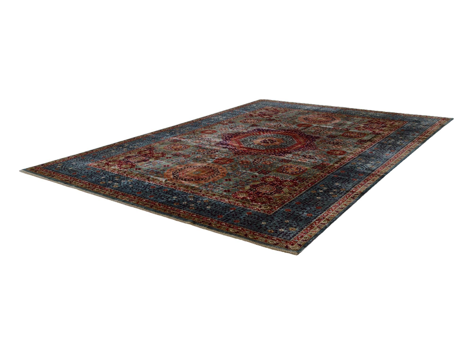 9' 7 x 13' 7 Hand Knotted Mamluk Ziegler Rug